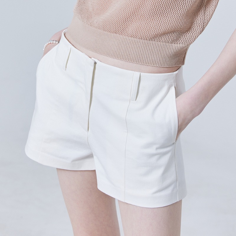 [고우리 착용]Semi-low cotton short pants IV