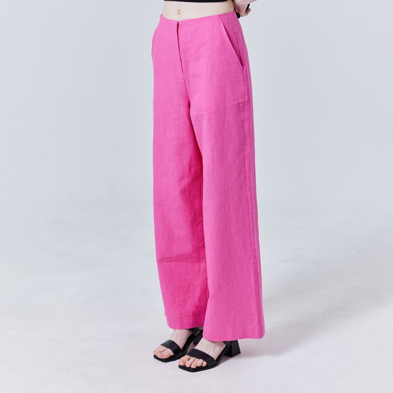 [한정판매] Semi-low linen long pants PK