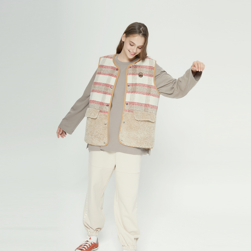 [UNISEX] Manon wool dumble reversible vest